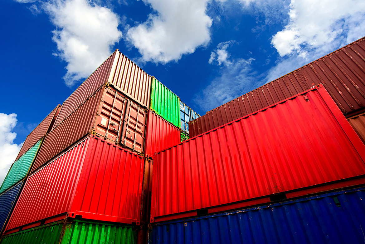 Kontenery do transportu morskiego inrel